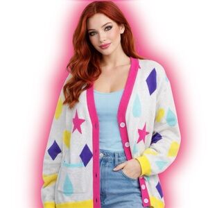 Preloved! Rare! Steady Hands Inspired by Hunter x Hunter Hisoka Cardigans